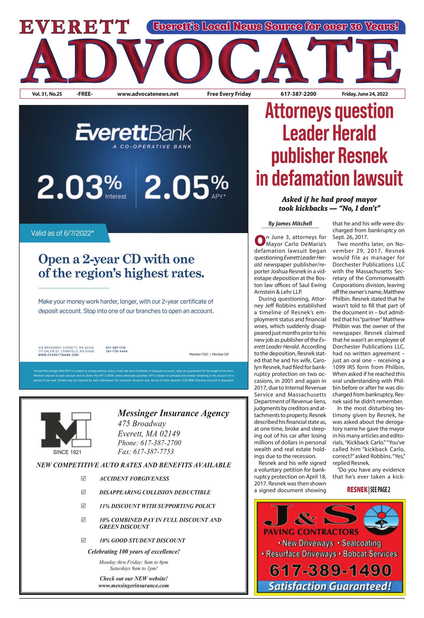 Everett Advocate 06/24/2022