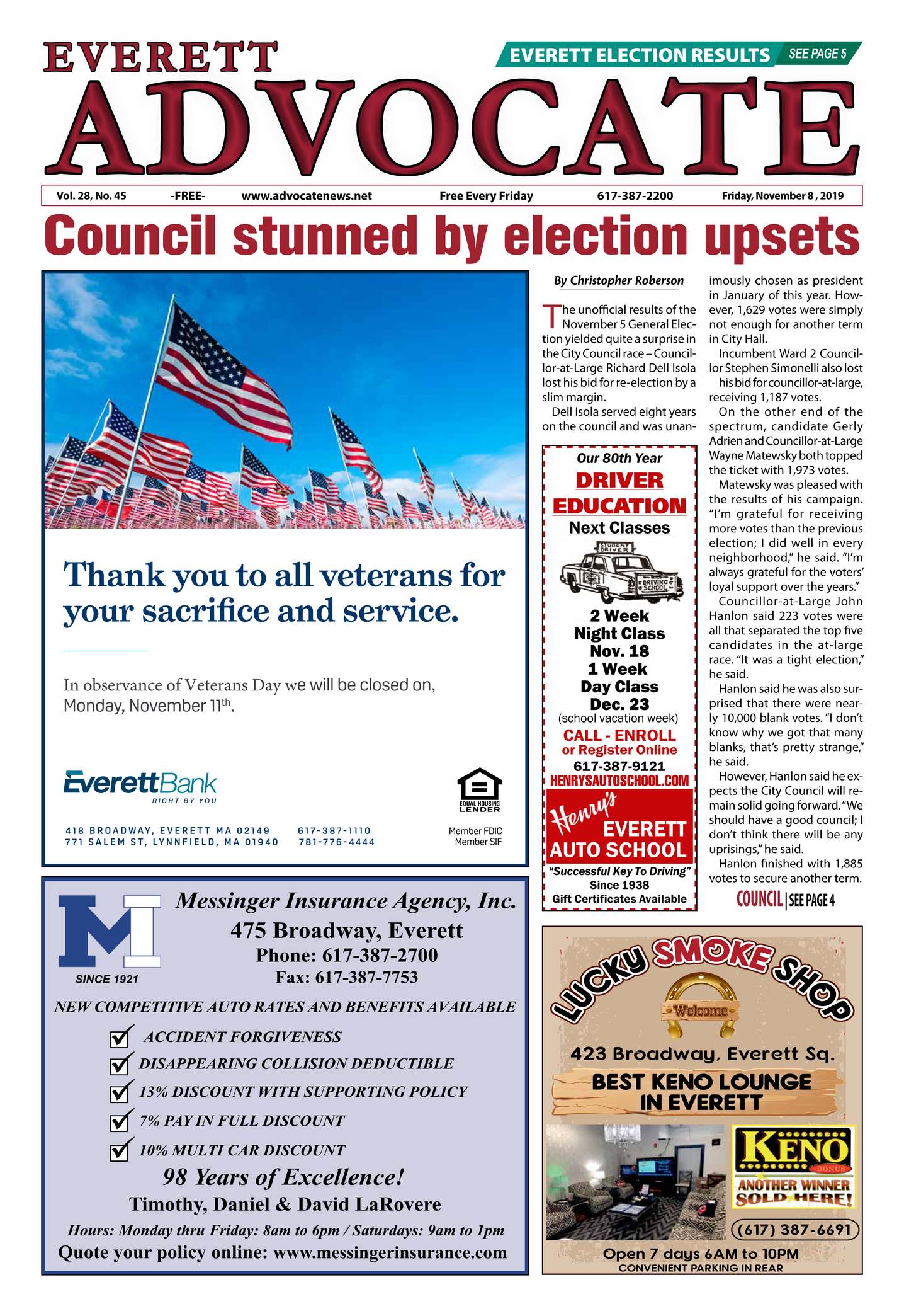 Everett Advocate 11/08/19