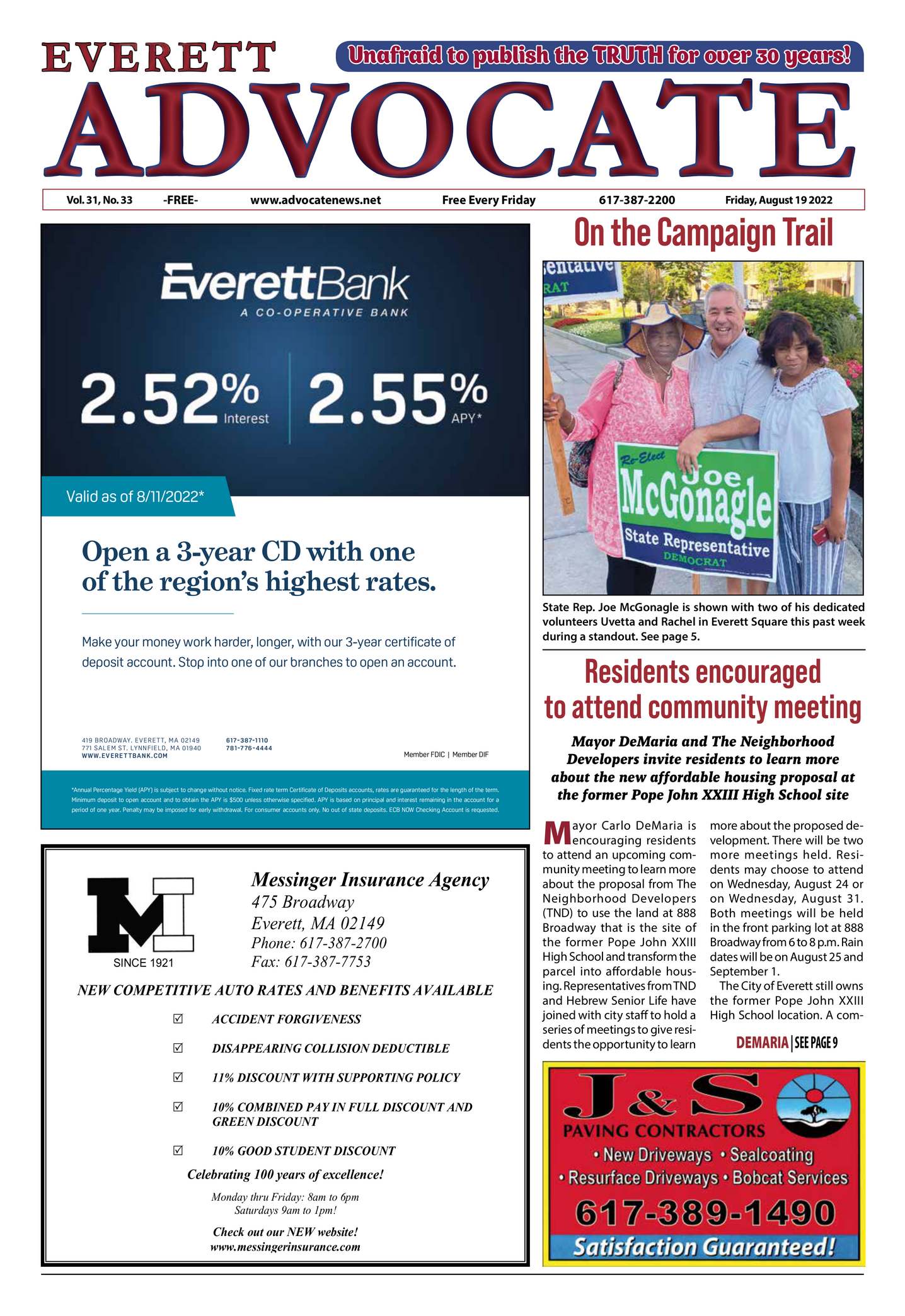 Everett Advocate 08/19/2022.