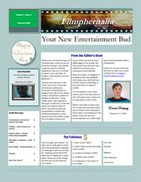 Enjoy the second issue of Filmphernalia - your new entertainment bud!