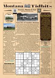 Join us for this week's Montana Tidbits! Photos, stories and fun to keep you entertained in the treasure state! 