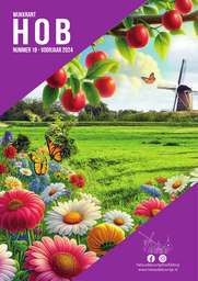 De vernieuwde uitgave van de wijkkrant van buurtvereniging Het Oude Buurtje Hoofddorp