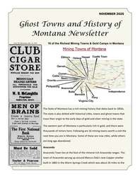 Join us for stories and photos on the history of the people and places of Big Sky Country, Montana! 