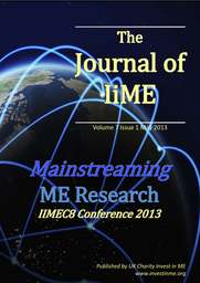 Invest in ME Research Journal of IiME 2013 
