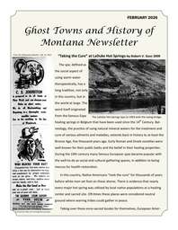 Join us for stories and photos on the history of the people and places of Big Sky Country, Montana! 