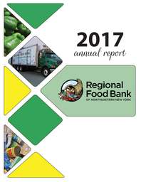 2017 Annual Report - Regional Food Bank of Northeastern New York