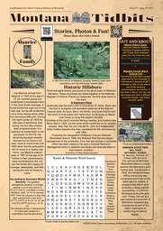 Join us for this week's Montana Tidbits! Photos, stories and fun to keep you entertained in the treasure state! 