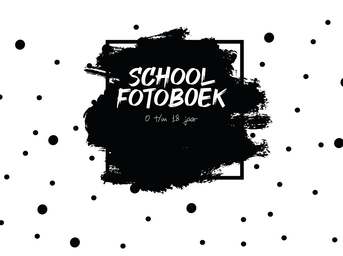 Schoolschoolfoto invulboek hardcover