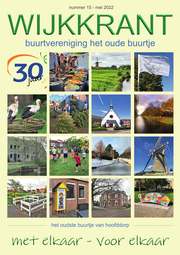 Wijkkrant van buurtvereniging Het Oude Buurtje Hoofddorp