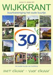 Wijkkrant van buurtvereniging Het Oude Buurtje Hoofddorp